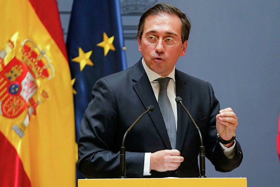 José Manuel Albares, Canciller de España.