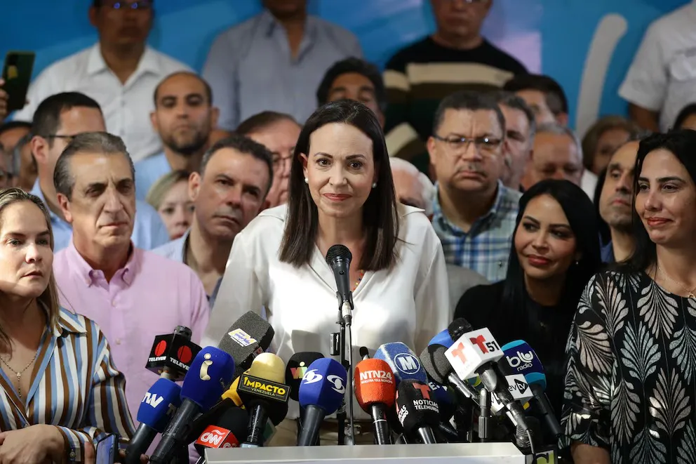 María corina Machado, líder opositora venezolana