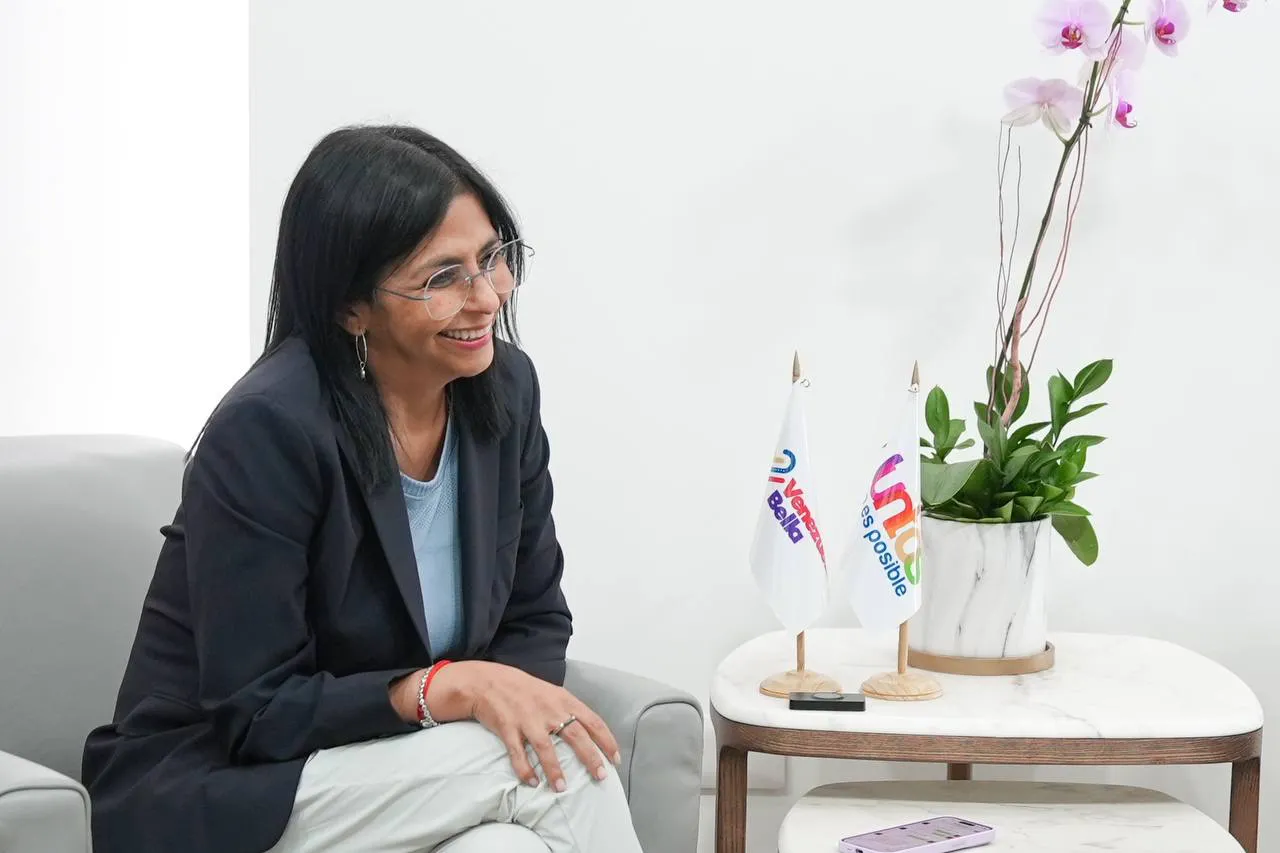 Delcy Rodriguez, vicepresidenta Ejecutiva de la República. 