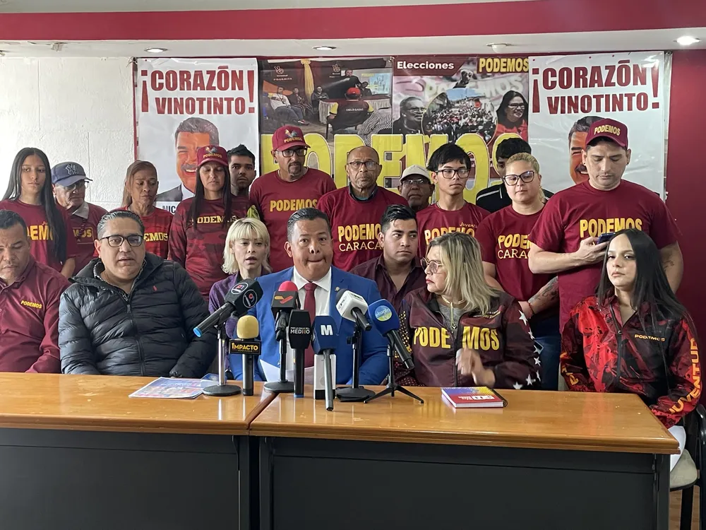 Yeisi Orozco, vicepresidente nacional de l partido Podemos. 