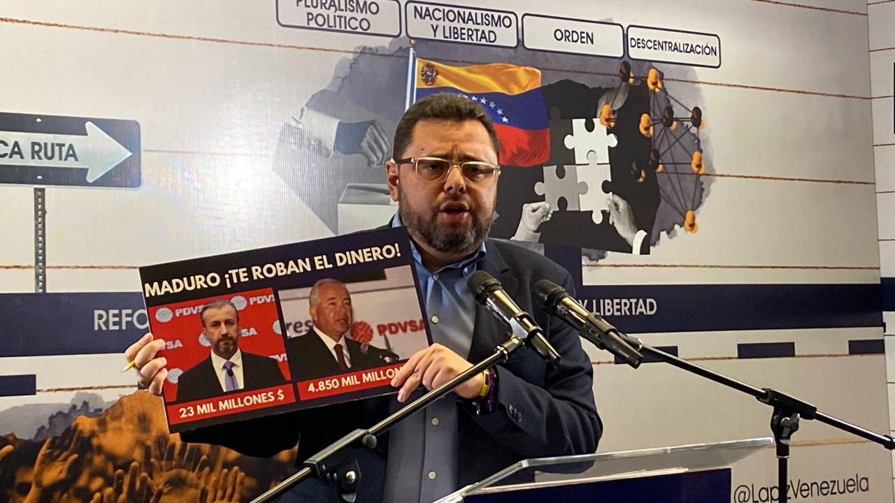 Antonio Ecarri, candidato presidencial de la Alianza del Lápiz.