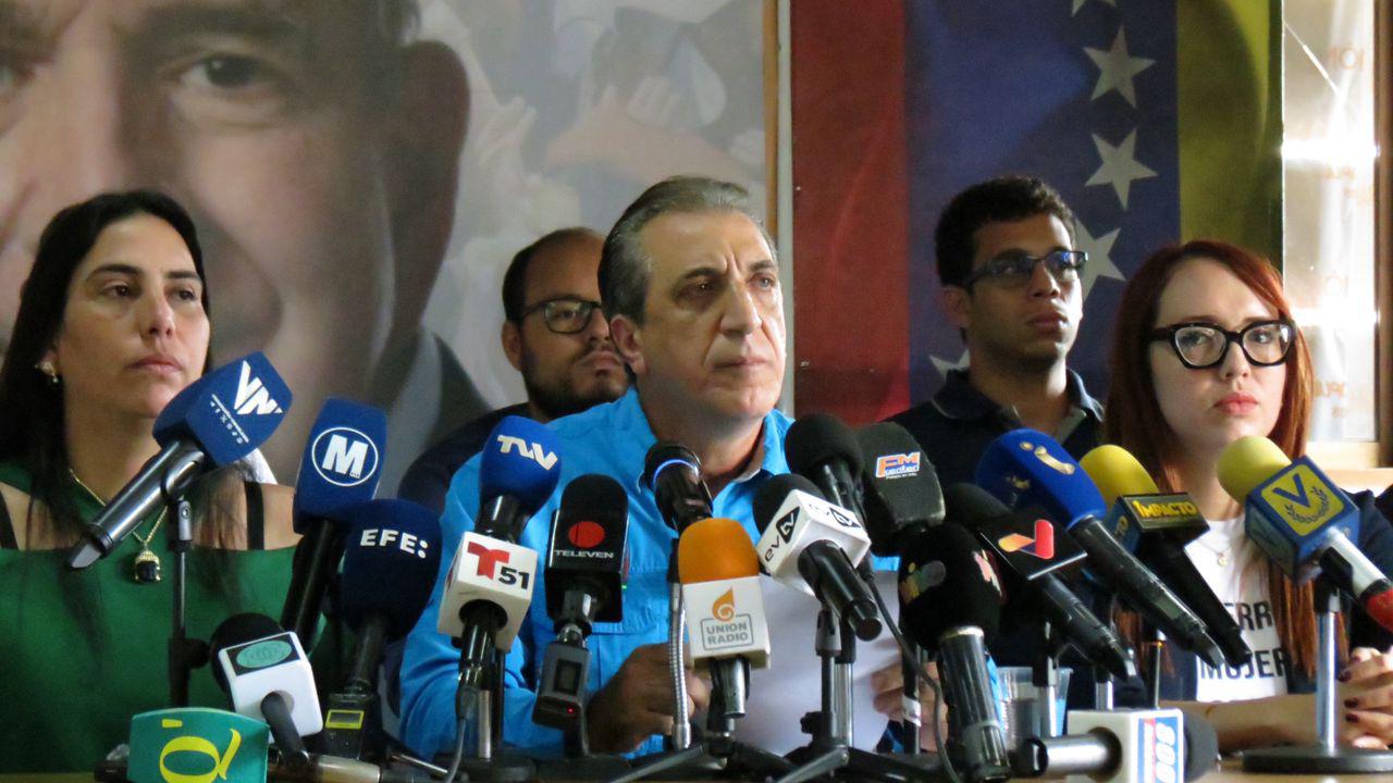 Biagio Pilieri, coordinar Nacional del partido Convergencia.