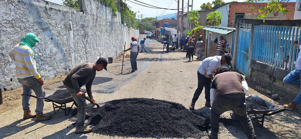 Avanza el Plan de Obras Públicas y Vialidad en Charallave