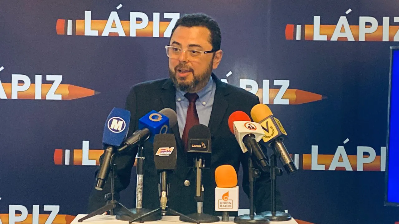 Antonio Ecarri, presidente del partido Alianza del Lápiz.