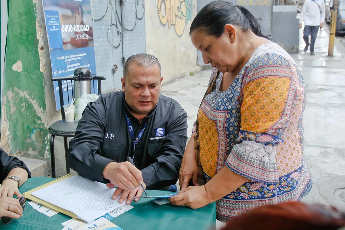 TSJ realizó jornada de atención y orientación jurídica en la parroquia San José de Caracas