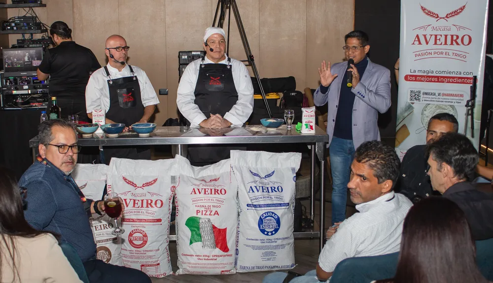 Aveiro presenta en Caracas la primera Harina para Pizzas de Venezuela