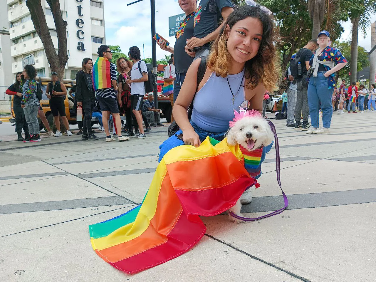 Marcha del Orgullo LGBTIQ 2023, desborda las calles de Caracas, Foto José Mireles Alcalá - ElMartilloVen.