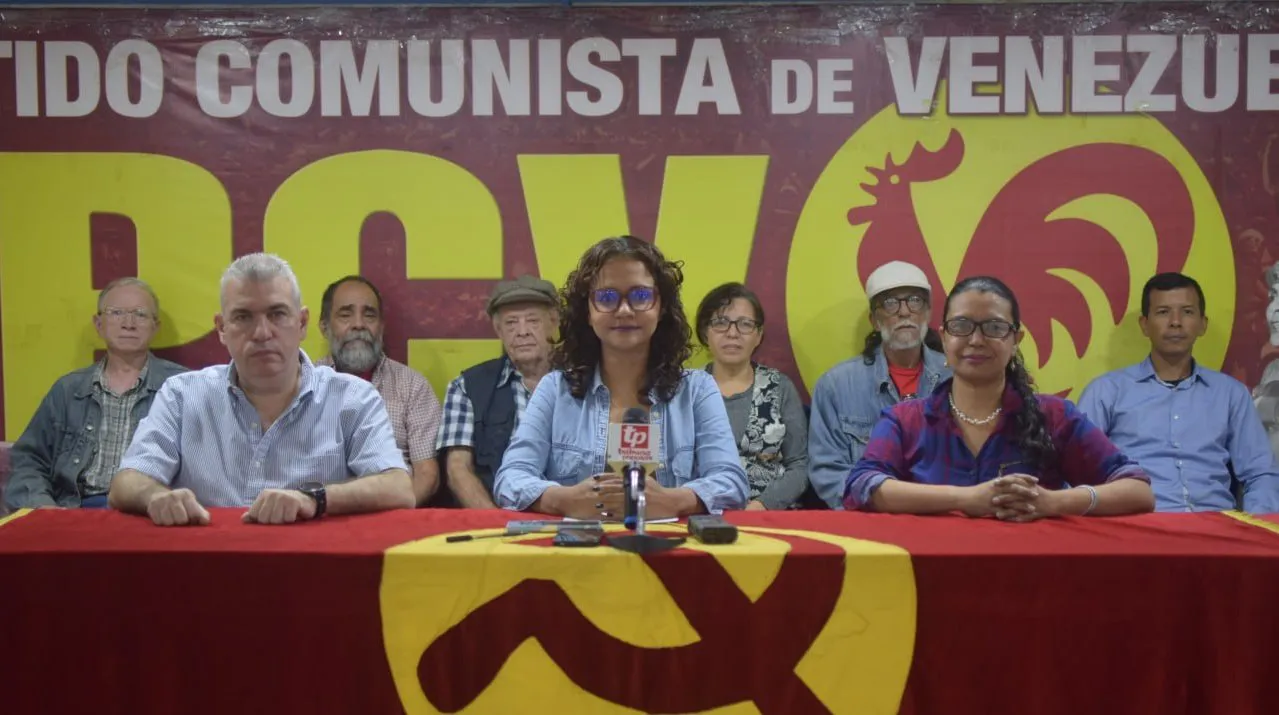 Nerlay Andrade, dirigente nacional del PCV.