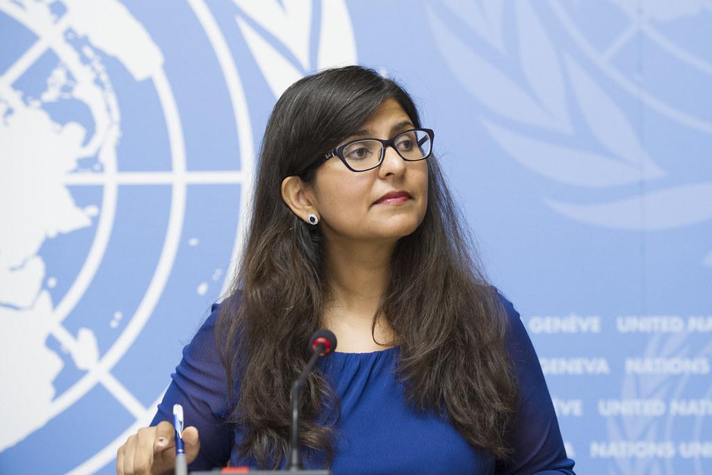 Ravina Shamdasani, portavoz de la oficina de DDHH ONU.