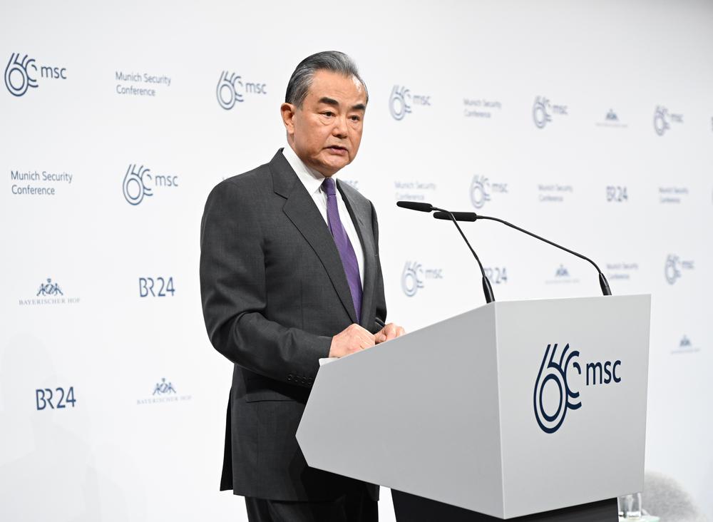 Wang Yi, Canciller de la República Popular China. Foto Xinhua.