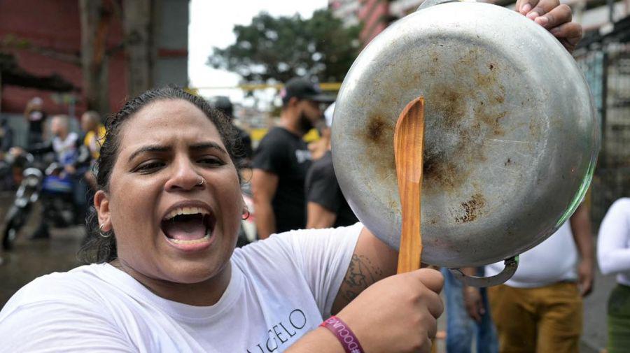 Cacerolazo-Venezuela. 