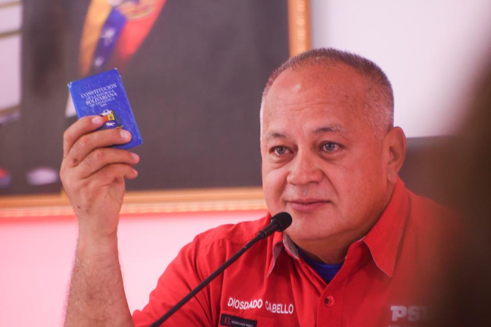 Diosdado Cabello, primer vicepresidente del Partido Socialista Unido de Venezuela (PSUV)