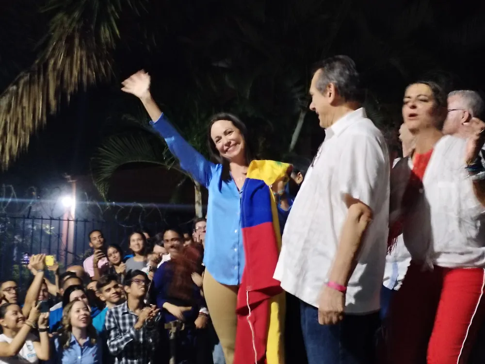 María Corina Machado, candidata presidencial opositora.