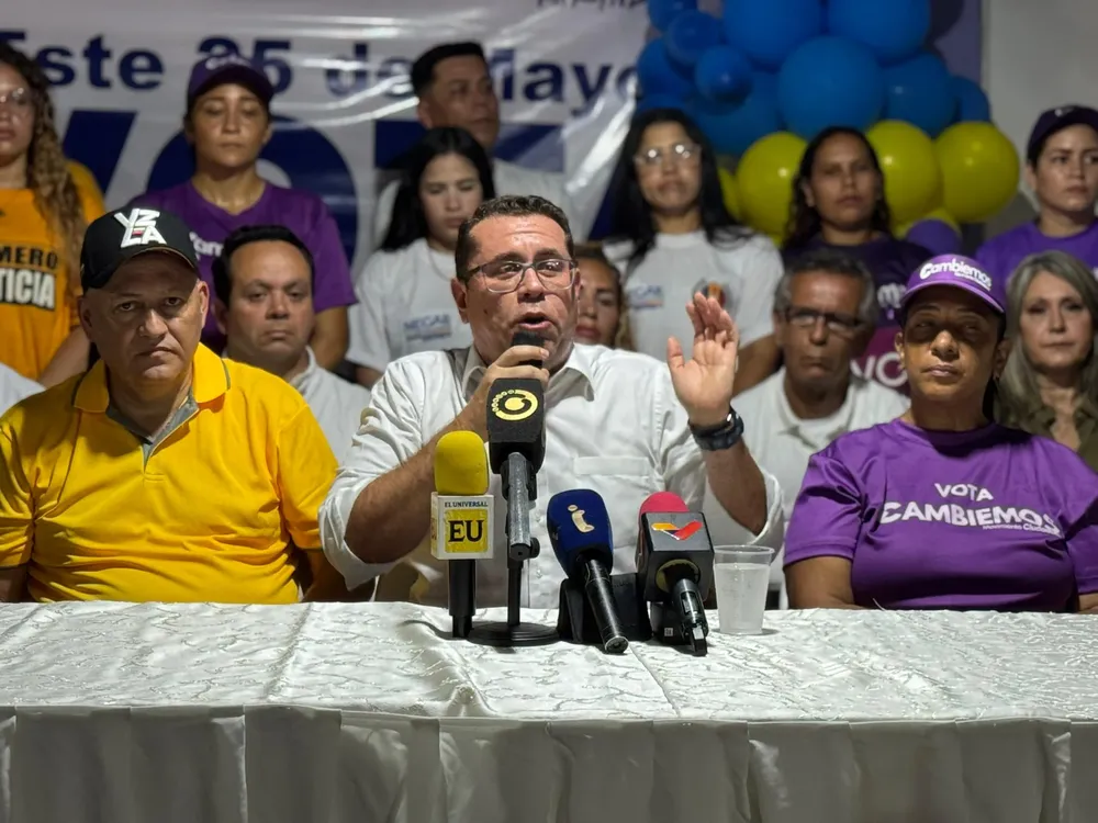 Negal Morales, candidato a la gobernación del estado Miranda