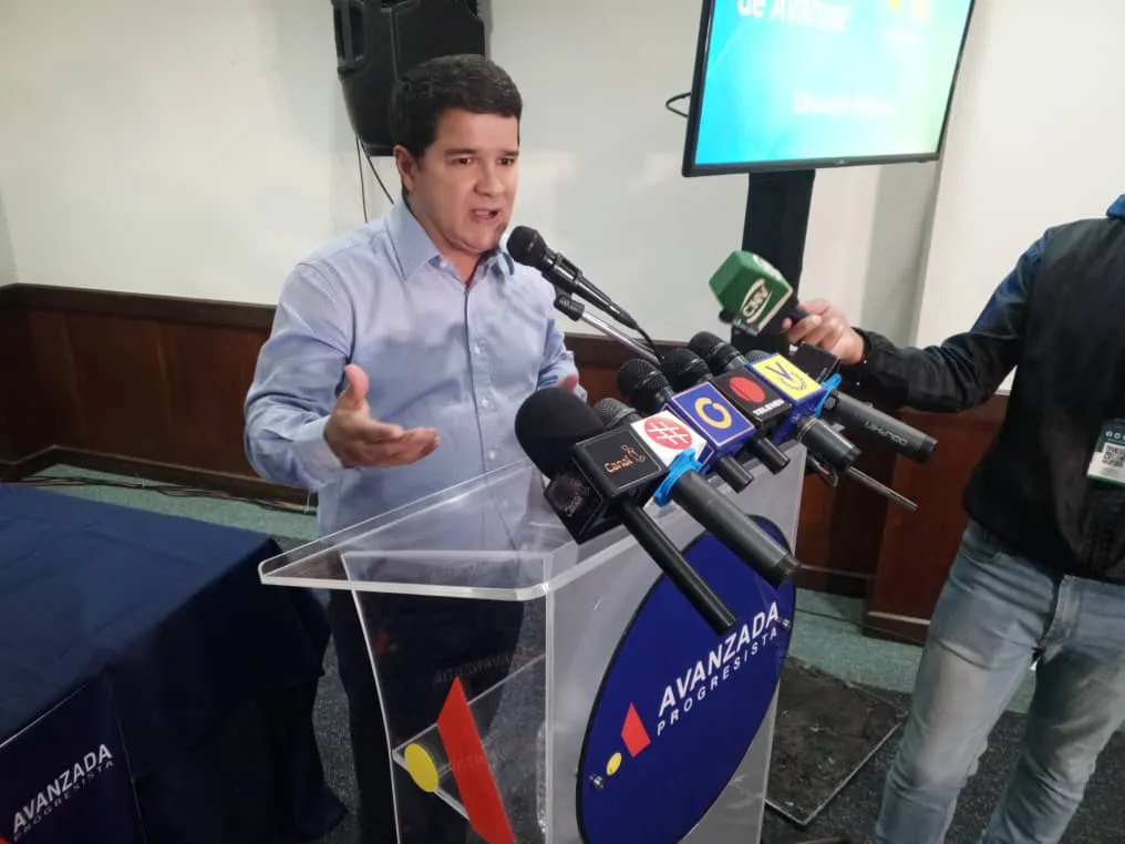 Luis Augusto Romero, secretario general del partido Avanzada Progresista. 