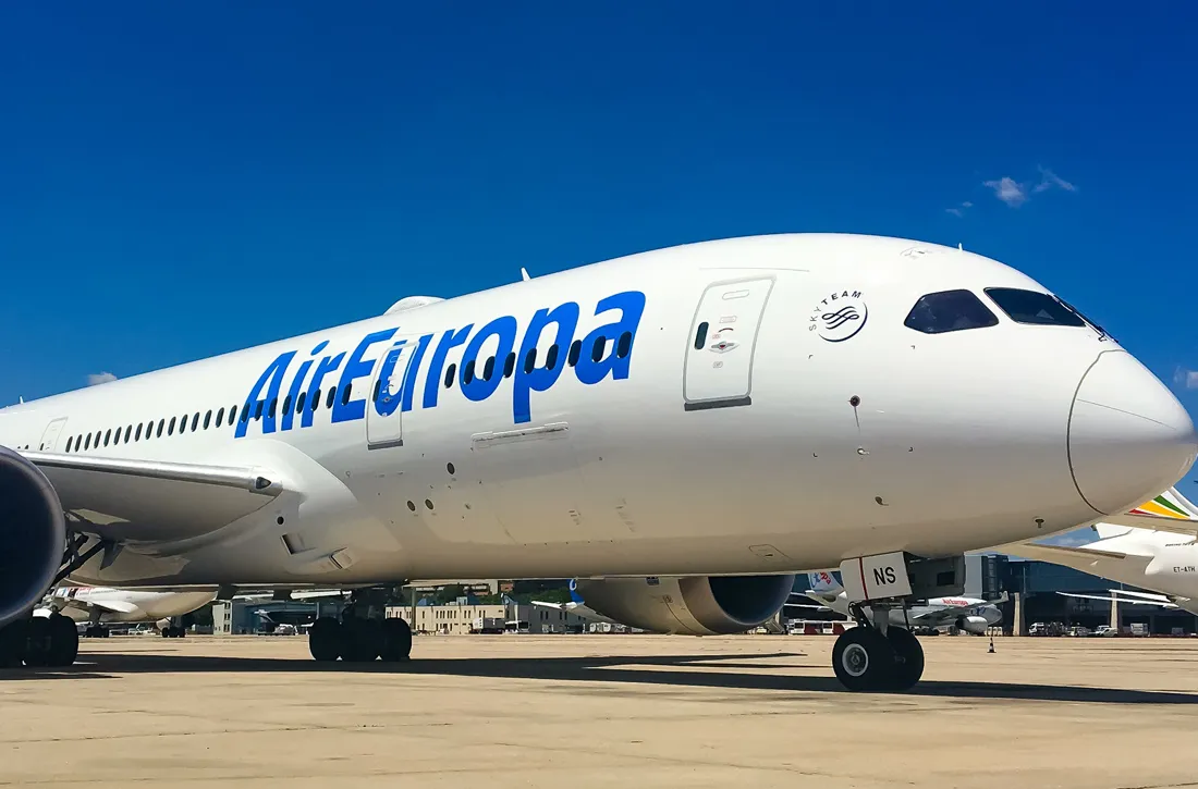 Avión de Air Europa.