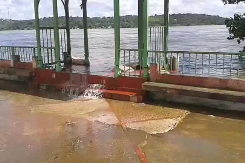 Crecida del río Orinoco/ Foto: Cort. Correo del Orinoco