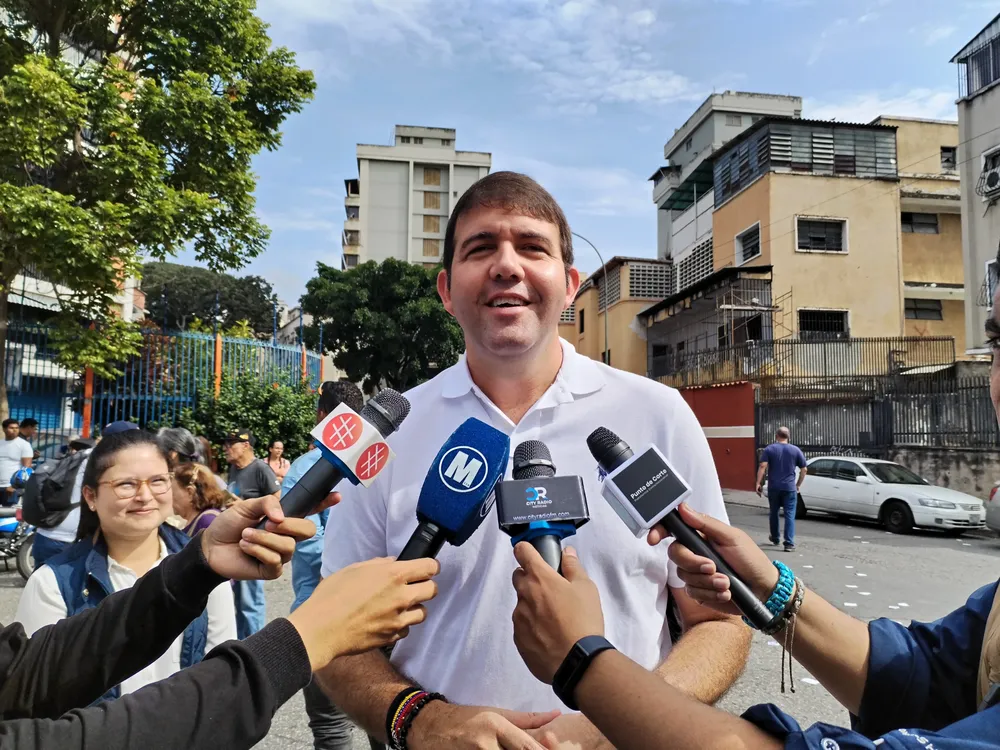 Carlos Prosperi, candidato presidencial de Acción Democrática en Resstencia.