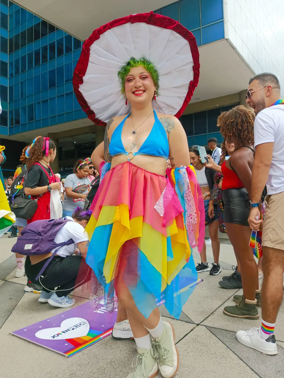Marcha del Orgullo LGBTIQ 2023, desborda las calles de Caracas, Foto José Mireles Alcalá - ElMartilloVen.