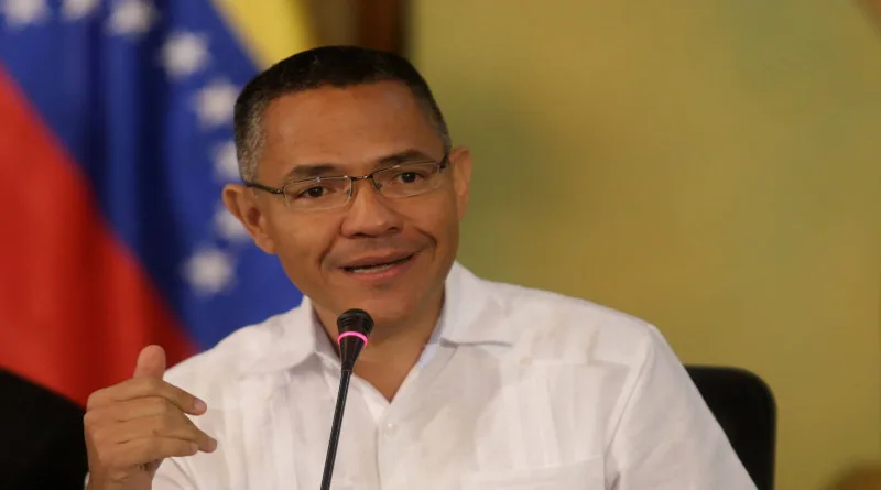 Ernesto Villegas, ministro de Cultura de Venezuela.