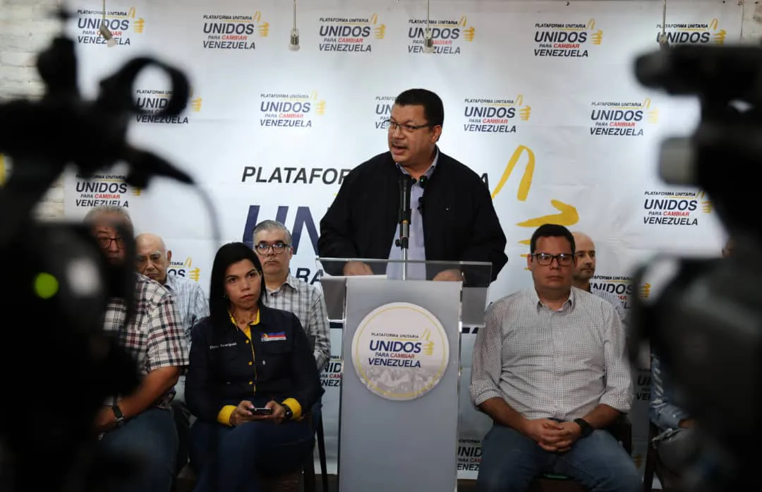 Simón Calzadilla, dirigente político opositor.