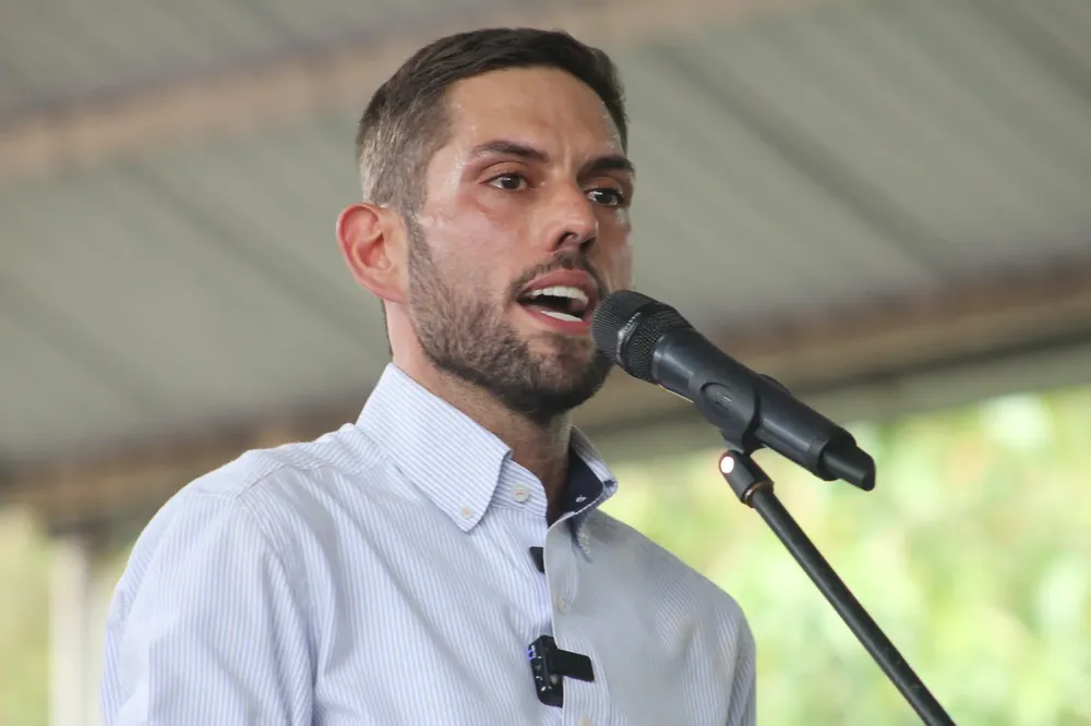 Juan Requesens, candidato a la gobernación del estado Miranda.