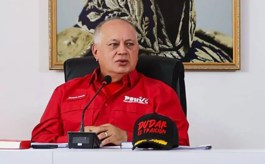 Diosdado Cabello, secretario general del PSUV