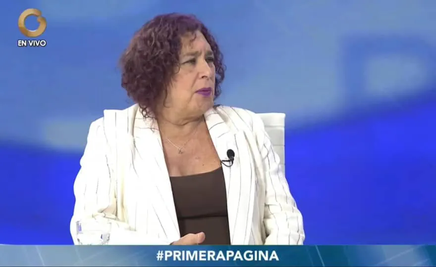 Támara Adrián, candidata presidencial a la elección primaria