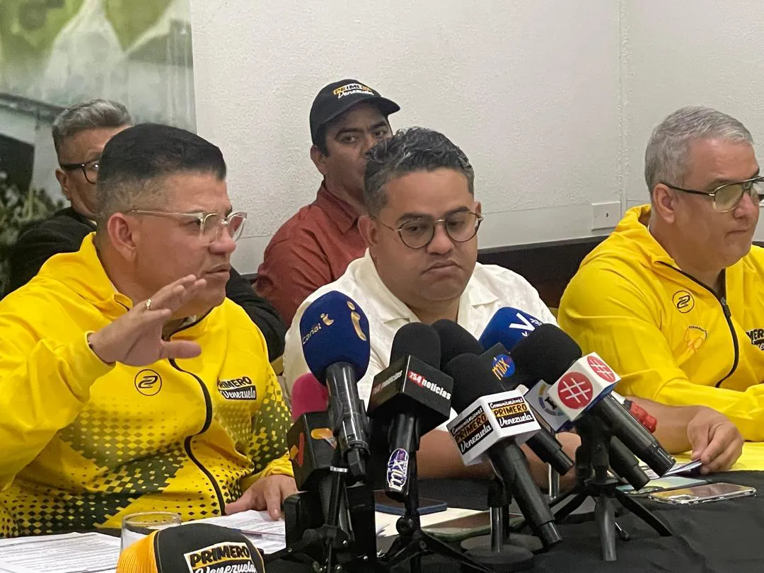 Luis Parra, dirigente del partido Primero Venezuela.