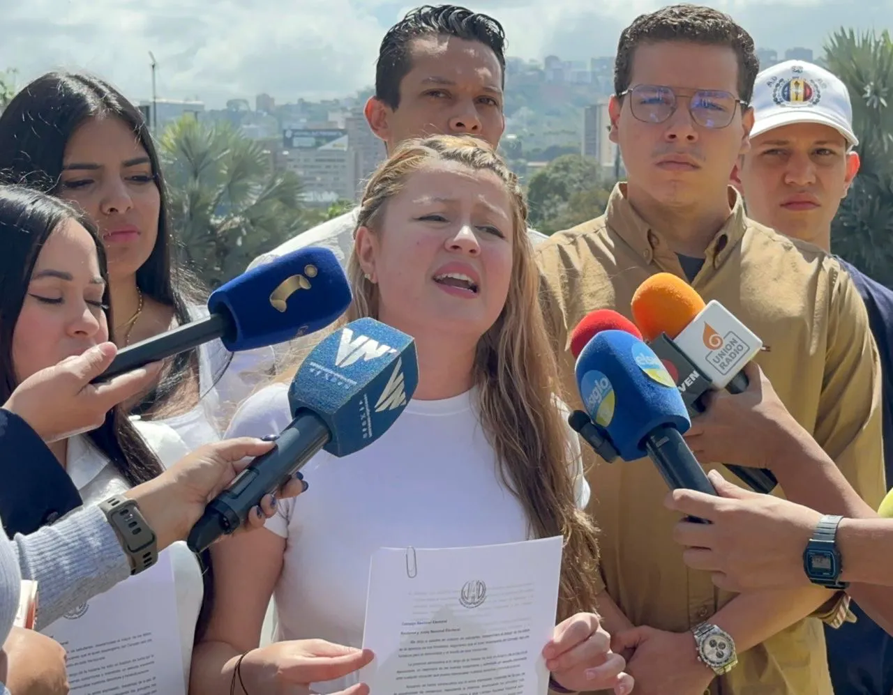 Anyelith Tamayo, secretaria general de la Juventud de Acción Democrática
