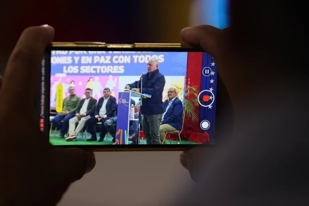 Diosdado Cabello, ministro de Interior, Justicia y Paz.