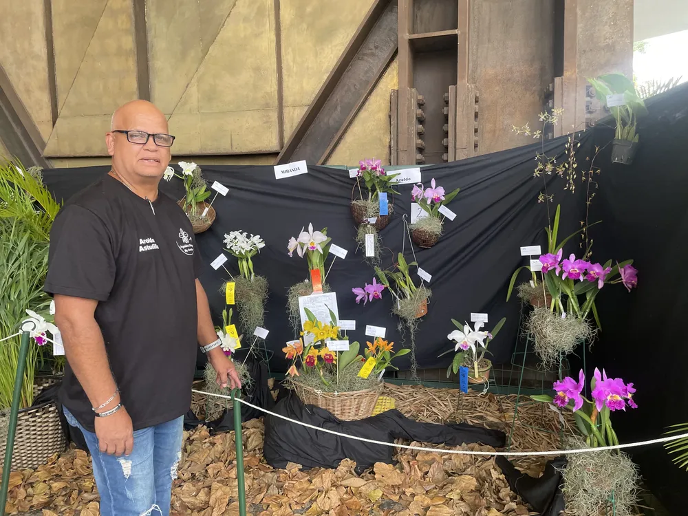 Expositor Aroldo Astudillo, Nitsuga, edo. Miranda. Foto: Yumarliny García/ ElMartilloVen