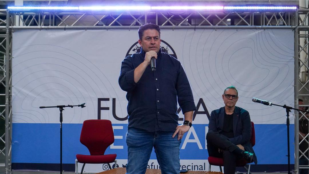 Gustavo Duque, alcalde del municipio Chacao. 