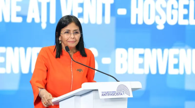 Delcy Rodríguez, vicepresidenta Ejectiva de la República. Foto VTV