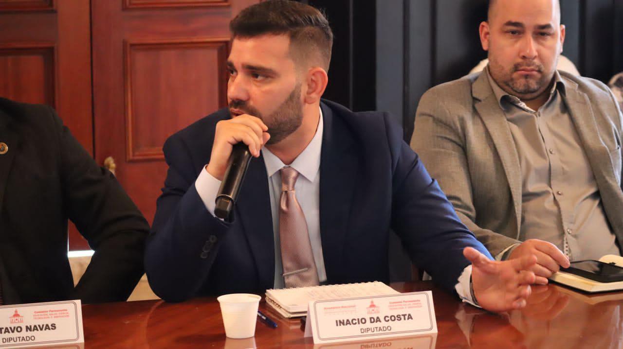 Inacio Da Costa, diputado a la Asamblea Nacional. 