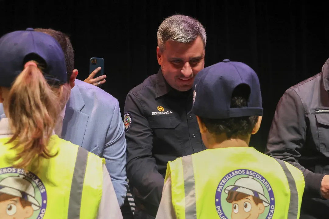 Patrulleros del Municipio Chacao.