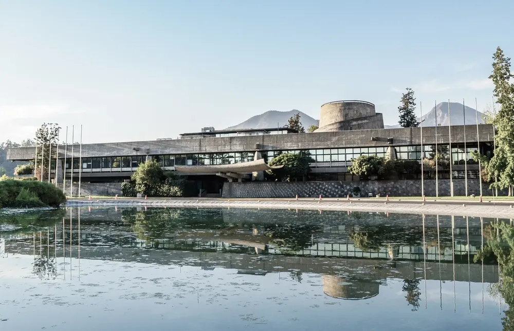 Edificio sede de la CEPAL en Chile.