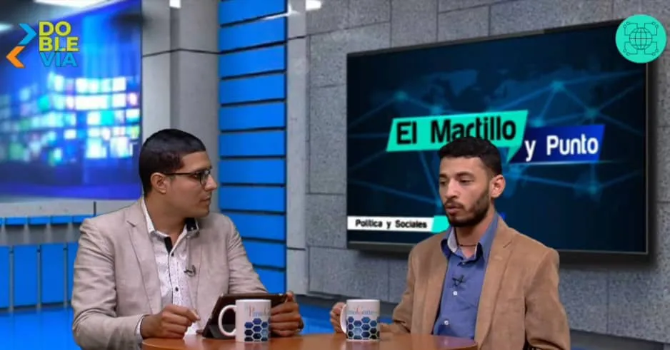 Aldrys Barrios, concejal del Municipio El Hatillo en el programa El Martillo y Punto.