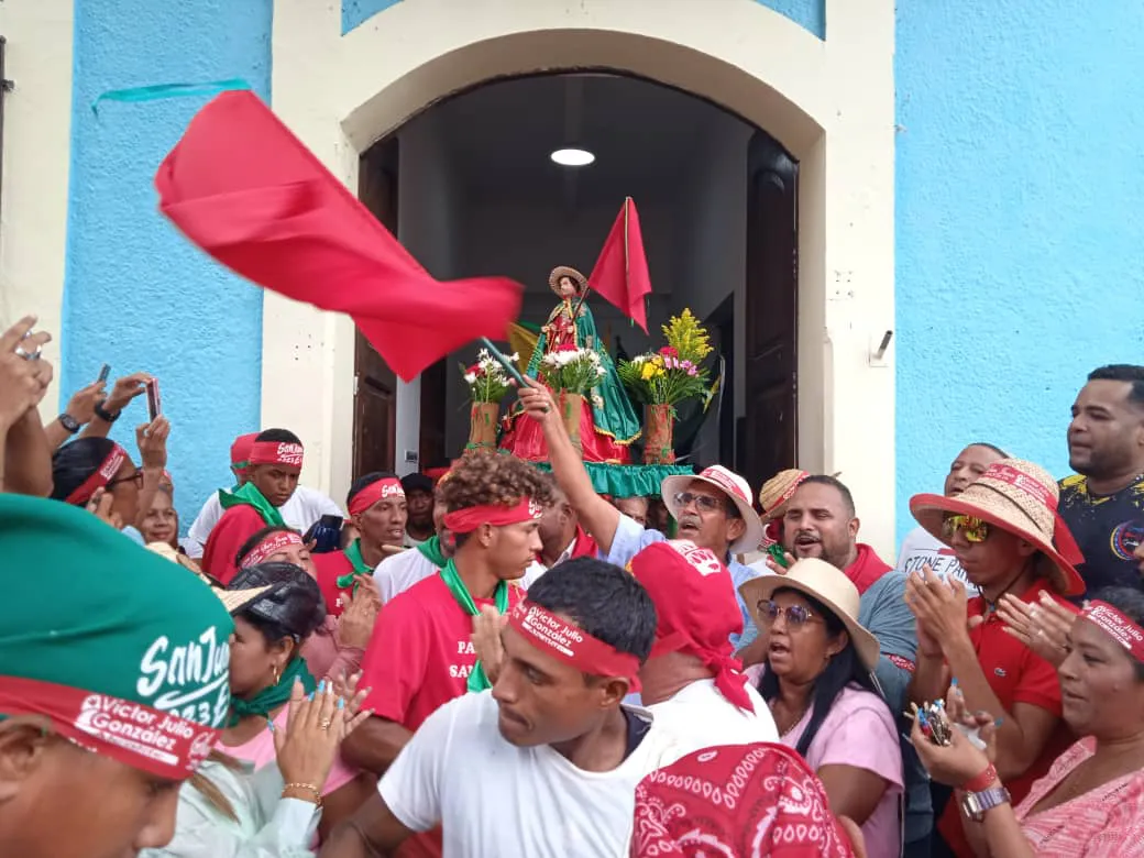 Fiestas de San Juan en la ciudad de Santa Lucia, estado Miranda