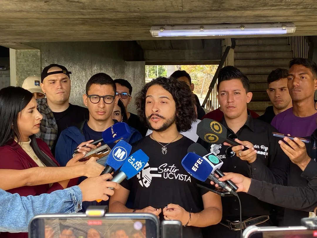 Uriel Torres, consejero universitario de la UCV.