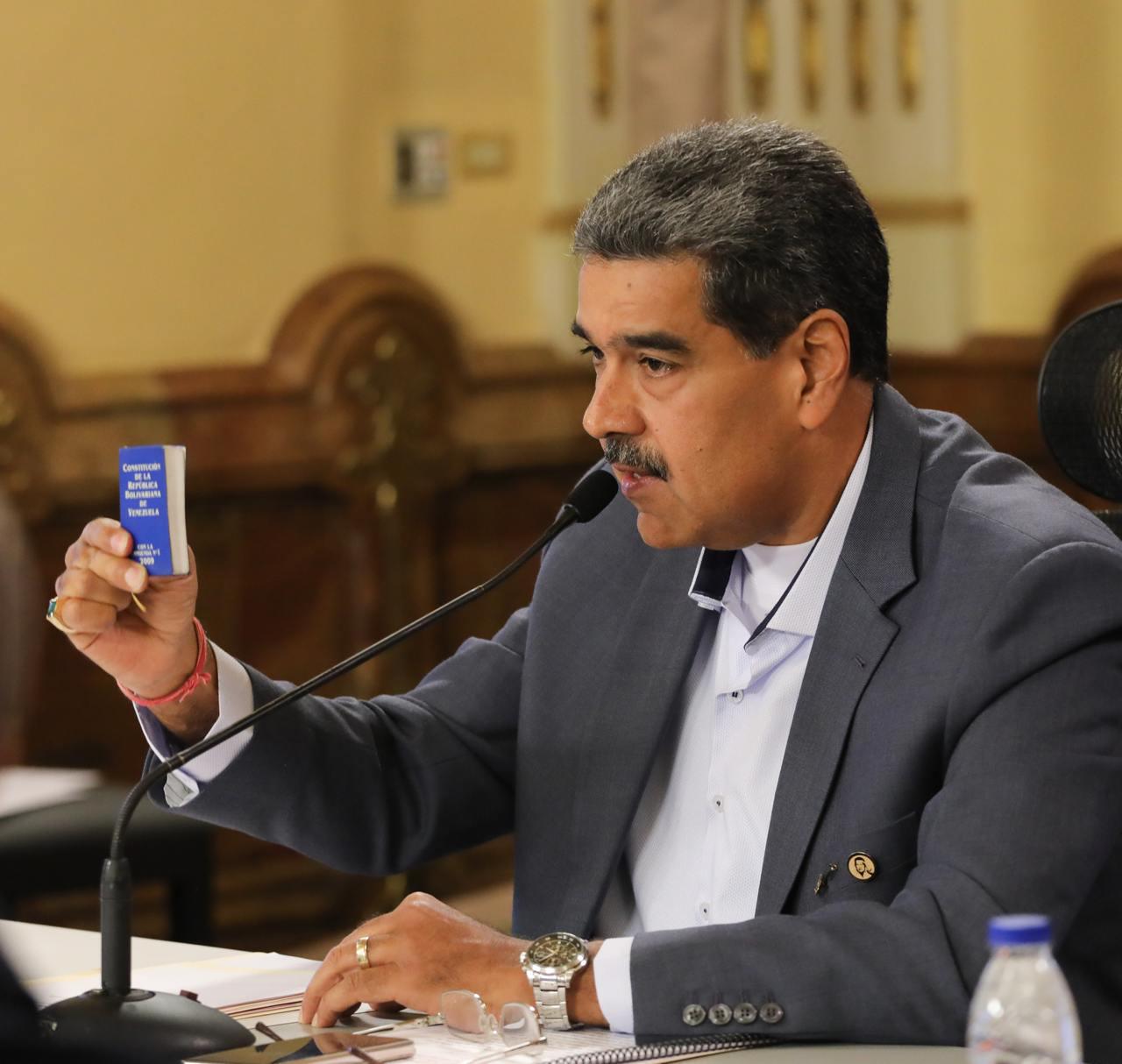Nicolás Maduro, presidente de la República.