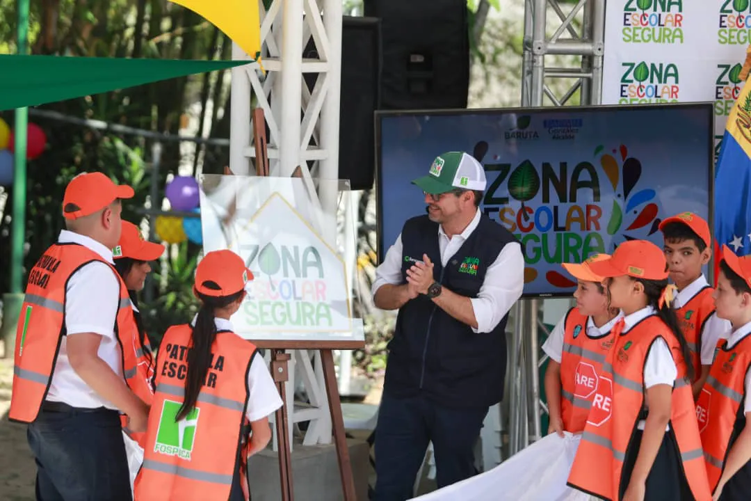 Inician programa de "Zona Escolar Segura" para proteger a más de 40 Mil Estudiantes en Baruta
