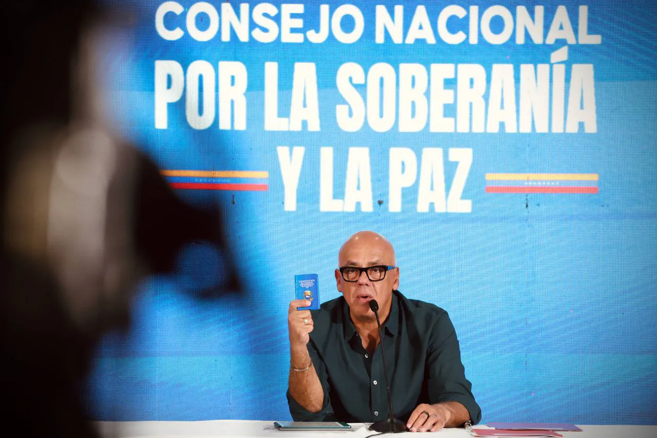Jorge Rodríguez, presidente de la Asamblea Nacional.