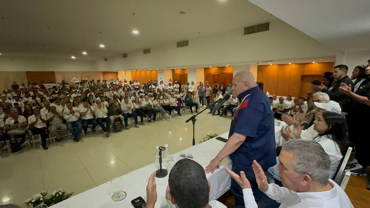 Bernabé Gutiérrez, secretario general de Acción Democrática. 