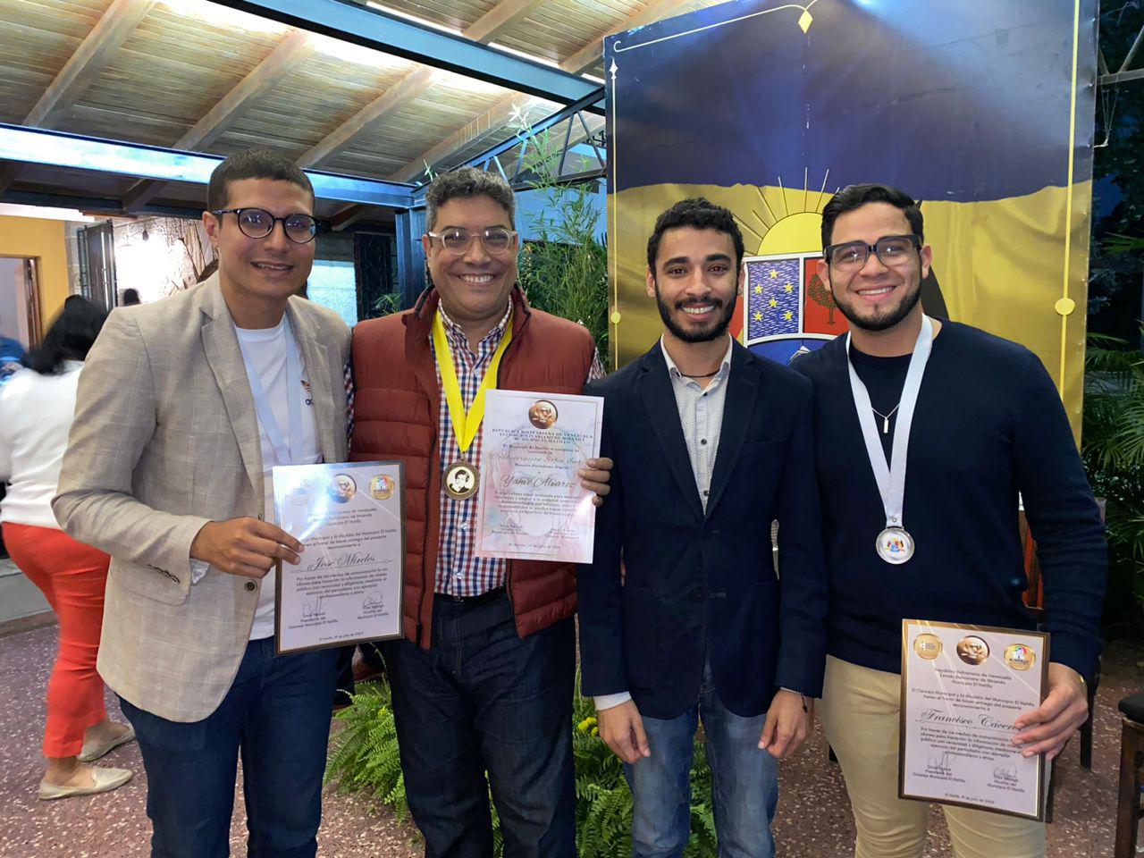 El Hatillo reconoció la labor de los periodistas de El Martillo Venezuela