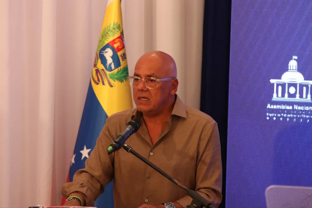 Jorge Rodríguez, presidente de la Asamblea Nacional.