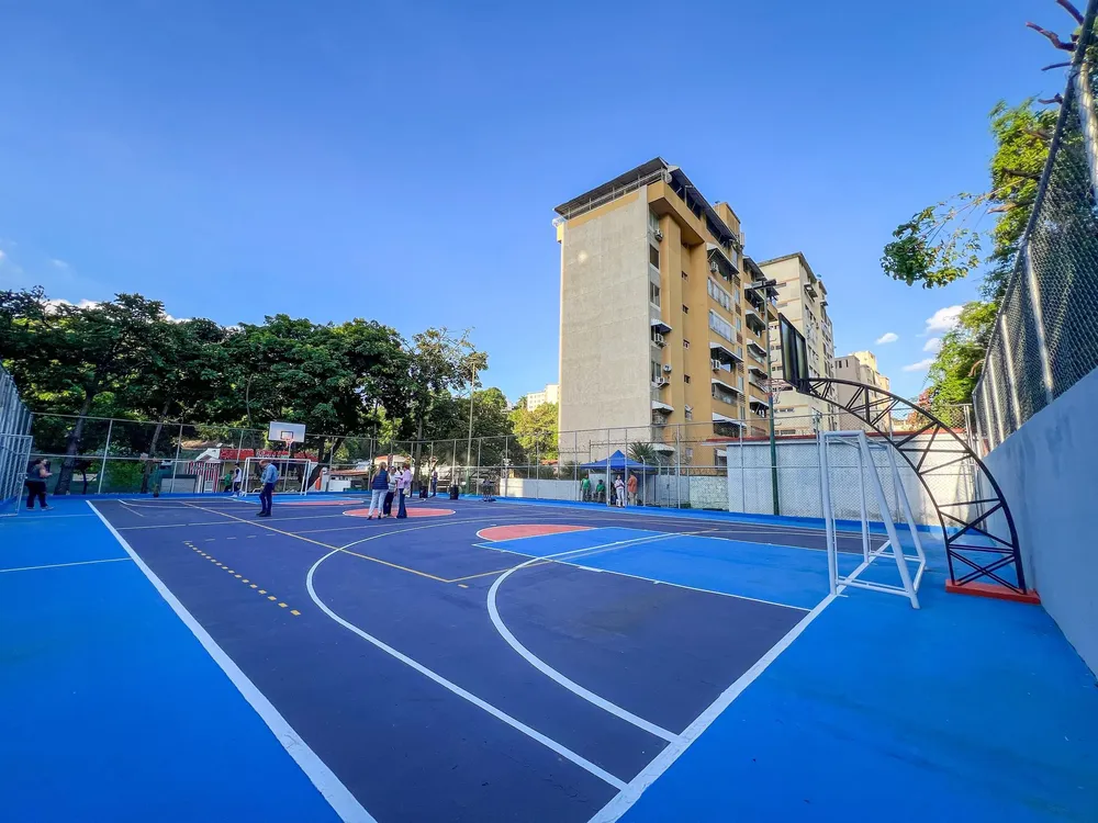 Canchas recuperadas por la alcaldía de Baruta/Foto: Autor desconocido
