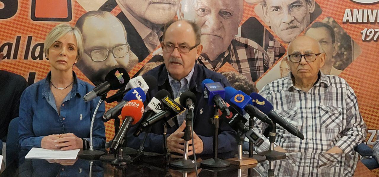Felipe Mujica, secretario general del Movimiento al Socialismo MAS.