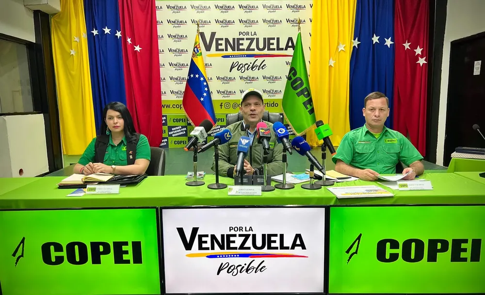 Juan Carlos Alvarado, secretario general de Copei.