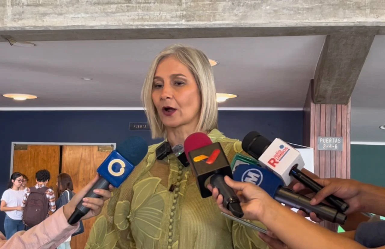 María Fátima Gárces, vicerrectora Académica de la UCV.